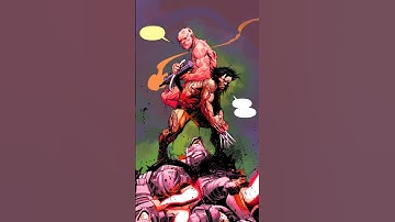 Deadpool Regenerates From INSIDE Wolverine And its Horrific😱| #wolverine #deadpool #marvel #comics