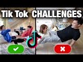 TRYING CRAZY TIK TOK CHALLENGES | YAY? OR NAY?