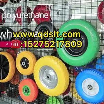 Flat free wheels and tires