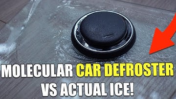 NEW Car Interference Windshield Defroster Review & Test - Does This Molecular De-icer Work?