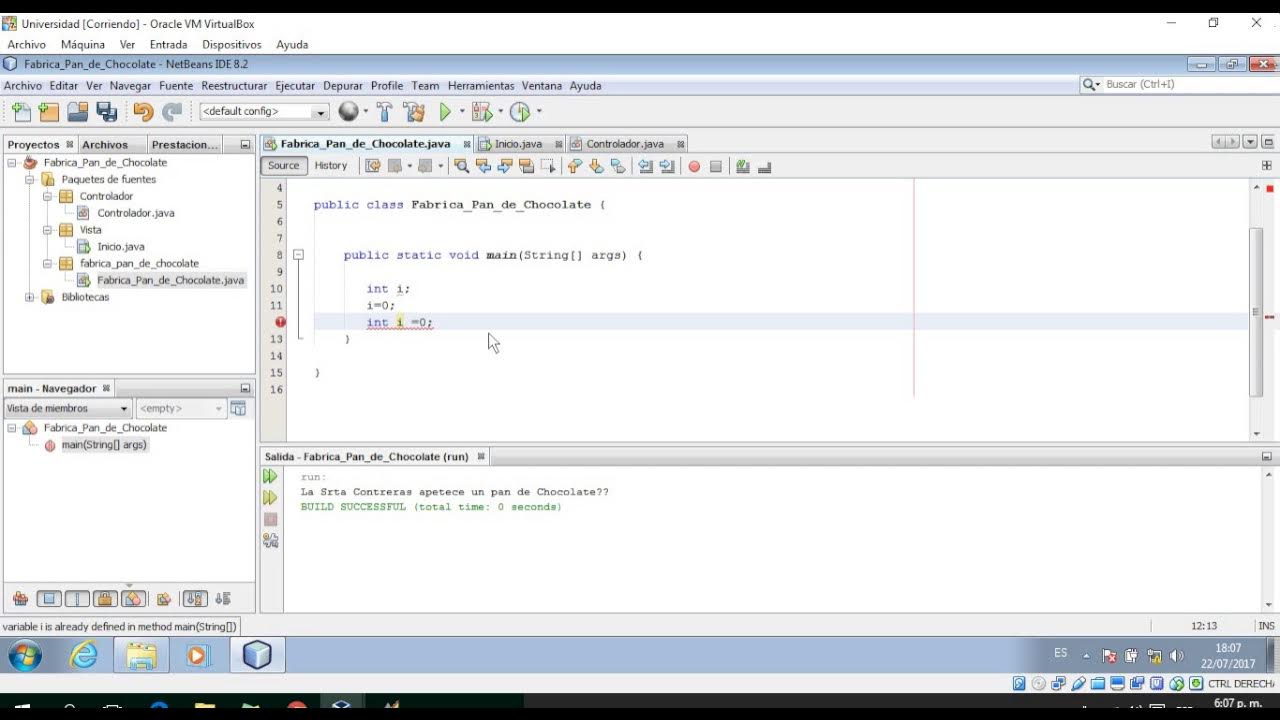 Declaracion de Variables Java Netbeans - YouTube