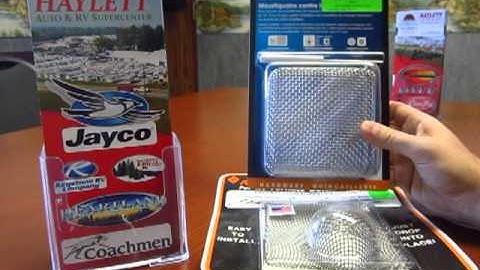 HaylettRV.com - Parts- Mud Dauber Screens