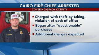 GBI arrests Cairo fire chief on theft charges