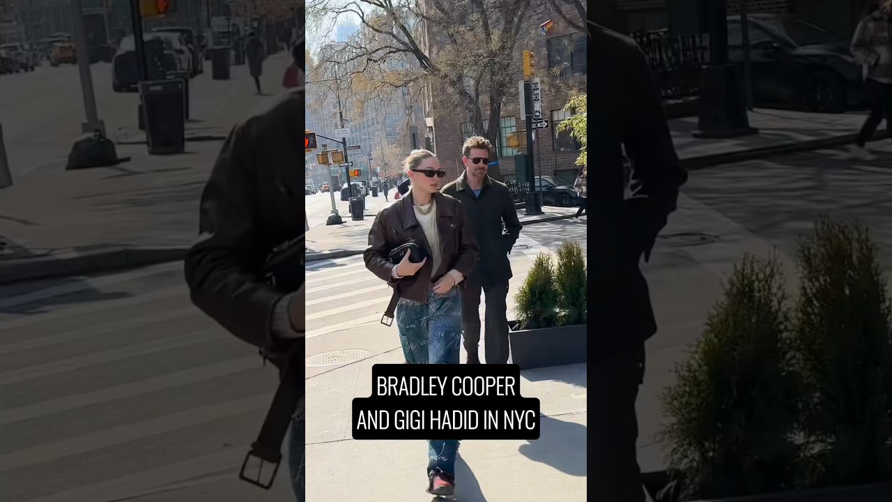 Gigi Hadid and Bradley Cooper's Fun Day Out in NYC: Enjoying the Sun in Style