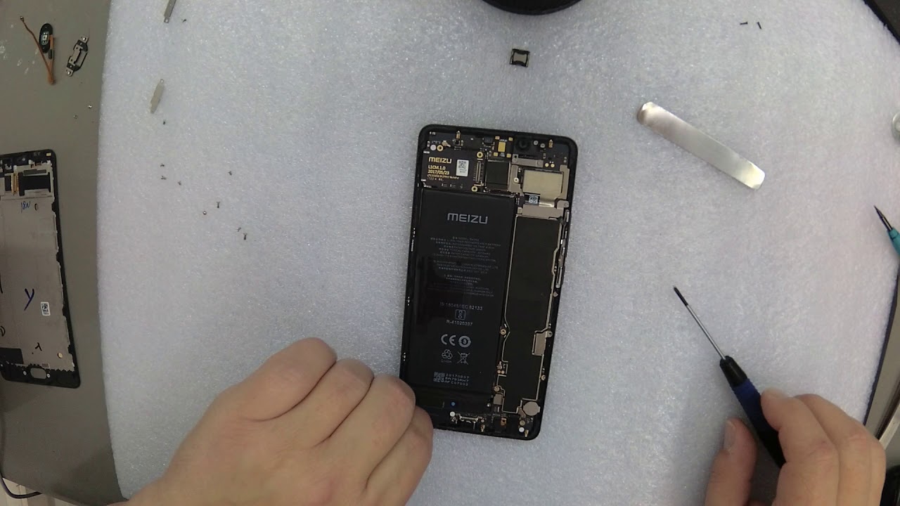 Cache Batterie Arrière Meizu Pro 7 (M792Q-L) - Avec écran, Boutons Volume/power - Occasion Grade A++