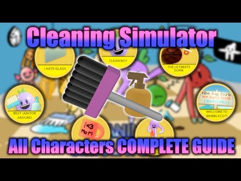 Roblox Cleaning Simulator All Characters Complete Guide Youtube - cleaning simulator roblox how to get all characters