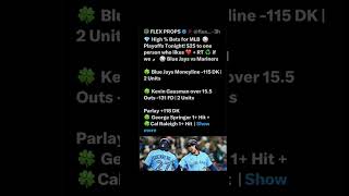 Best MLB Plays For Blue Jays vs Mariners Tonight