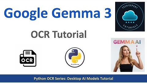 Hoe u Google Gemma 3 Vision AI voor OCR met visueel taalbegrip voor afbeeldingen gebruikt
