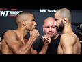 UFC Vegas 35: Weigh-in Faceoffs