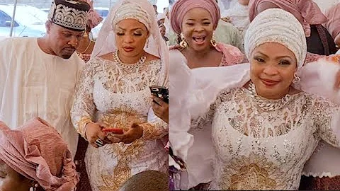 See The Millionaire Dress Laide Bakare Wore As She Dance In With Saidi Balogun & Other Celebs