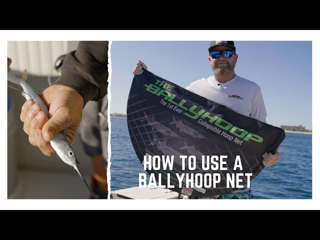 How to use a Ballyhoop Net - Keep Your Bait in Pristine Condition