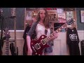 Amazing  14 year old  girl blues  rock  guitarist playing mind blowing  riffs meet ayla