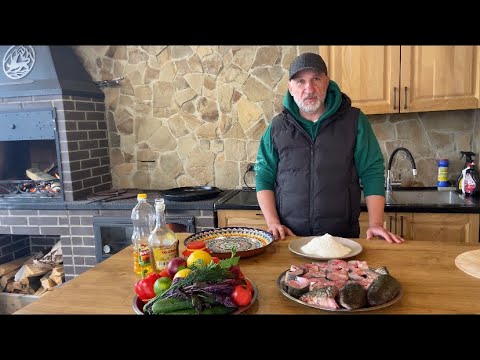 ЖАРЕНАЯ КЕФАЛЬ/КАК ВКУСНО ПОЖАРИТЬ РЫБУ//FRIED MULLET/FRIED SEA FISH (eng sub)