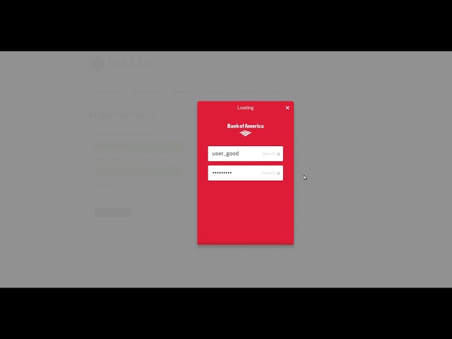 One-time payment demo (Stripe + Plaid integration)