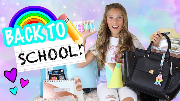 Back to School Supplies Shopping Haul! :) | Rosie ...