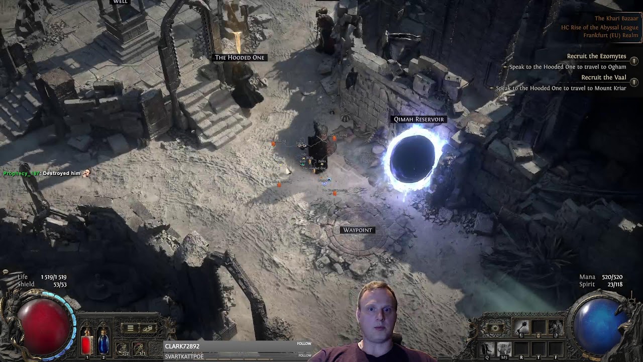 Shield Wall BROKEN BUILD - ABSOLUTE TANK destroying all campaign - HC Path Of Exile 2