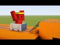 I Made Working Hotwheels In Minecraft  [Splinecarts]