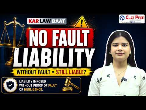 No Fault Liability Explained ⚖️ | Without Fault = Still Liable? 🤯 | Strict vs Absolute Liability