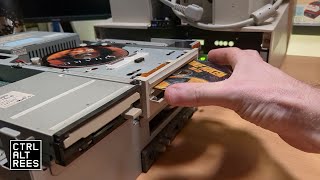 Fascinating 1996 NEC CD-ROM Changer Mechanism by ctrl-alt-rees 3,516 views 8 months ago 1 minute, 59 seconds
