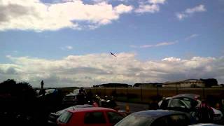 XH558 Vulcan Flight Kemble Airshow Sat 18th June 2011