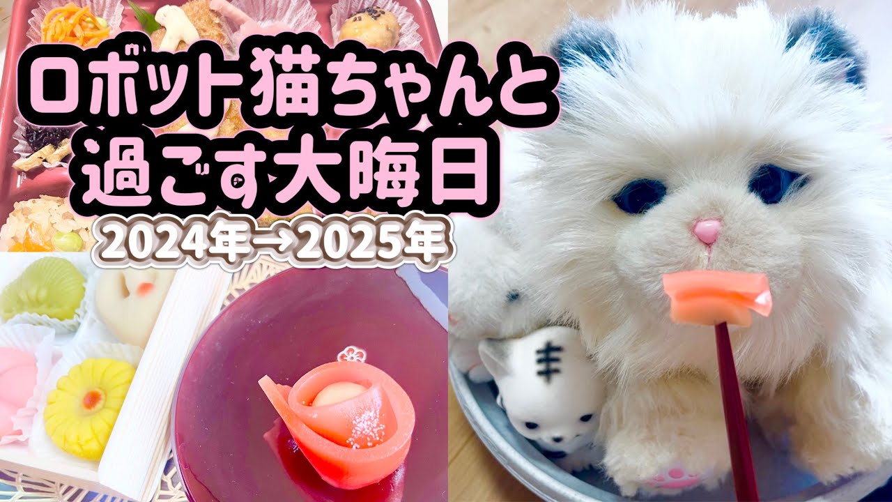 【ロボットペット】フラフちゃんと過ごす大晦日　2024年→2025年