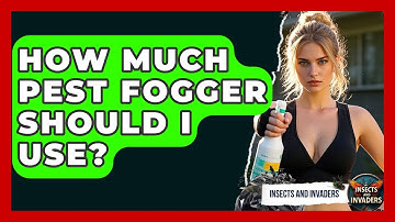 How Much Pest Fogger Should I Use? - Insects and Invaders