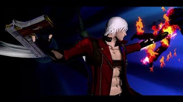 UMVC3 Dante with Trish and Deadpool Team Synergy Touch Of Death Combo