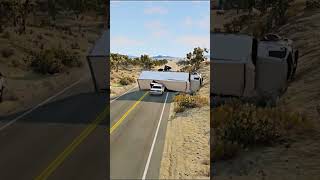 Realistic Highway Car Crashes #251