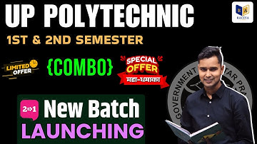 Up Polytechnic 1st Semester Full Course 2025-26 ||  New Batch || Raceva Semester