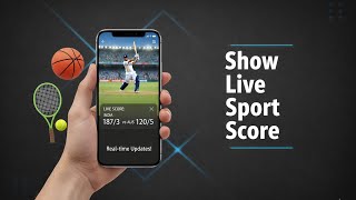 Live Match Score on Mobile Display | Cricket live score | Any Sports score screenshot 5