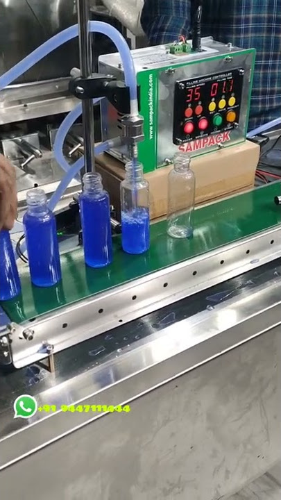 Mini liquid filling machine | Automatic liquid filling machine