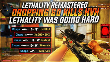 DROPPING 60 KILLS HVH | LETHALITY.IO | CSGO NON PRIME CHEATING #12