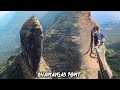 The breathtaking climb of bhairavgad  maharashtras thrilling trek  moroshi bhairavgad  