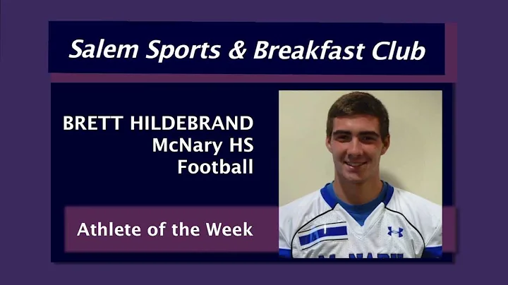 Hildebrand is athlete of the week for Sept. 6, 2013