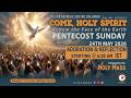 (LIVE) Come, Holy Spirit; Renew the face of the earth | Pentecost Sunday | 24 May 2026 | DRCColombo