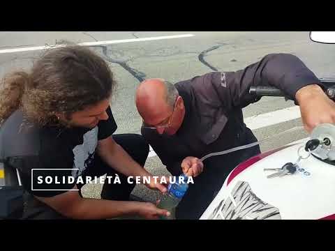 Viaggio ai confini dell'Ucraina: episodio 11 - SOCCORSI A UN MOTOCICLISTA GRECO