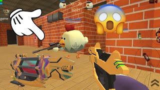 Funny Moments Chicken Gun BattleRoyalePvP Pro VS Hacker Best Online Amazing Games