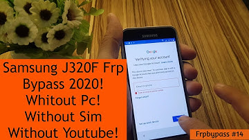 Samsung Galaxy J3 2016 (J320F) Frp Bypass Google Account Remove 2020 - Without Pc, Without Youtube