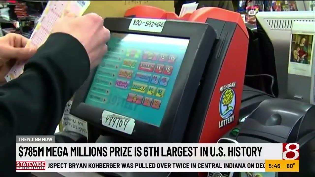 $785 million Mega Millions prize is 6th largest in U.S. history