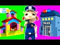 Police Catch Baby in Colorful Lego Jail | Funny Stories for Kids About Christmas & Santa Claus #335