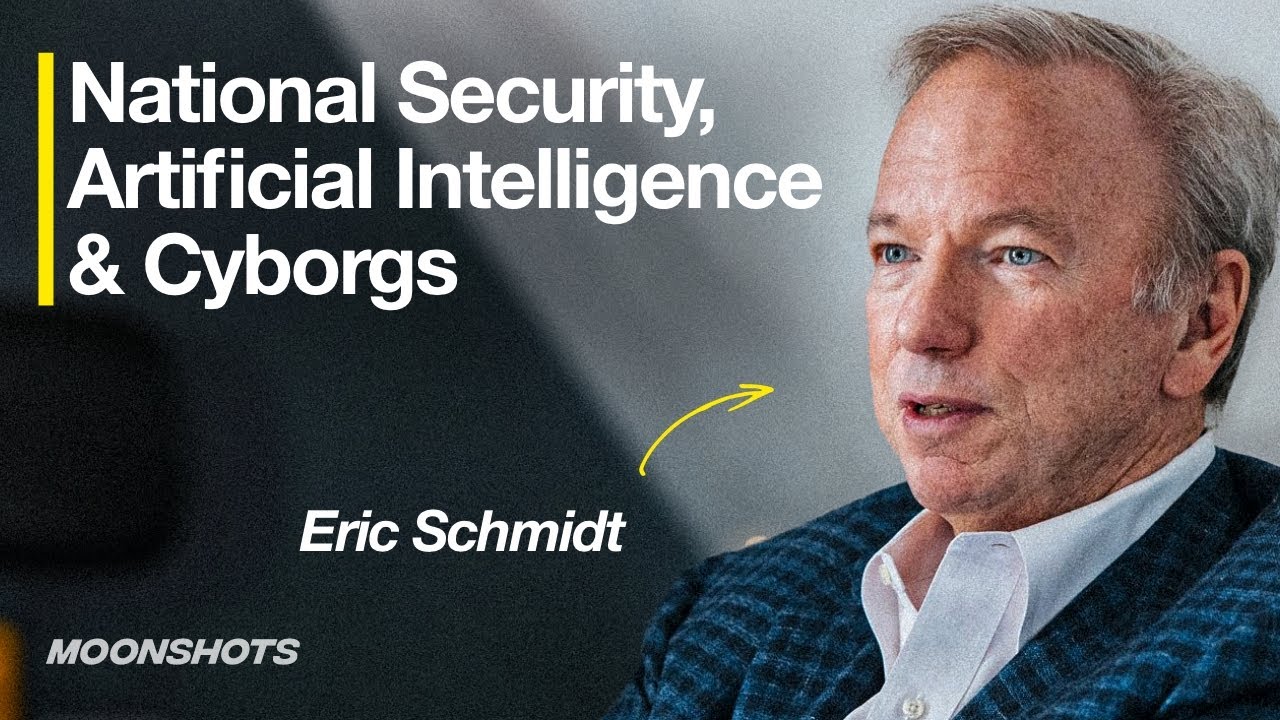 Eric Schmidt's AMA: AI, National Security, and Cyborgs | EP #8 Moonshots and Mindsets