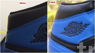 Quick Tips to Identify The Fake Air Jordan 1 Royal