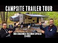Campsite Trailer Tour - Our 2017 Coachmen Freedom Express 254DSX