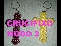 Crucifixo de pérolas modo 2