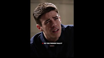 Barry Kicks Wally From Team Flash #theflash #shorts