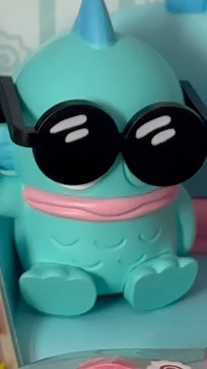 Hangyodon Room Part 2! Such a good Re-Ment set! #hangyodon #sanrio #rement #miniatures