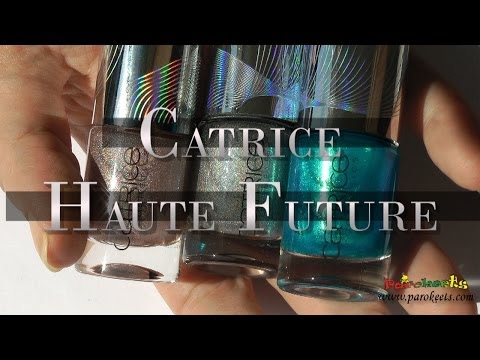 Catrice Haute Future nail polish swatches