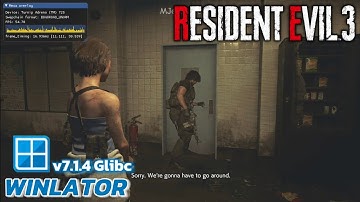 Winlator Glibc v7.1.4 - Gameplay Resident Evil 3 Remake (Windows) On Android
