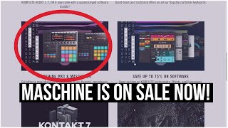 Maschine Is On Sale & More! @Native Instruments Cyber Season 22 Sale!