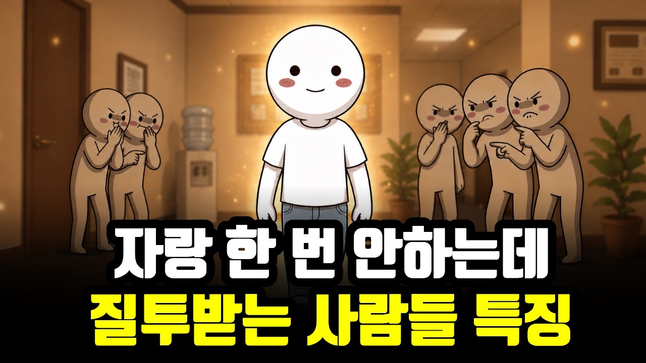 "도대체 왜?" 유독 질투를 많이 받는 사람들의 의외의 공통점 5가지